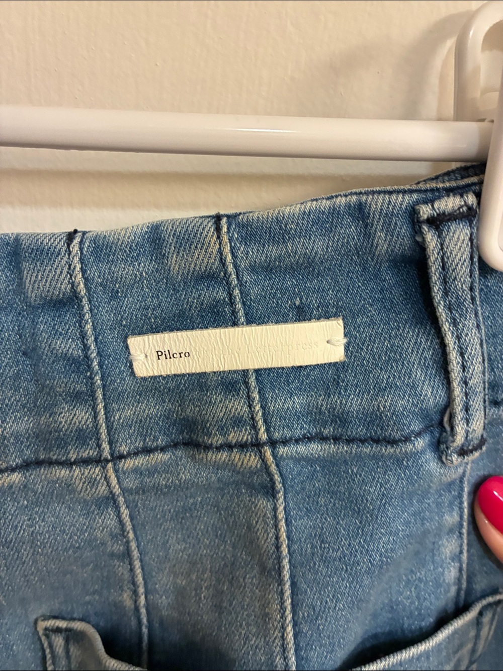 Pilcro and the Letterpress by Anthropologie Wide Leg Colette Jeans Cropped Sz 28 - Picture 8 of 16